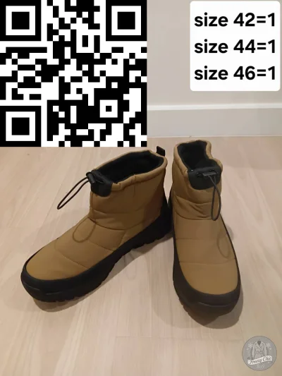 รองเท้าลุยหิมะชาย  สีน้ำตาล