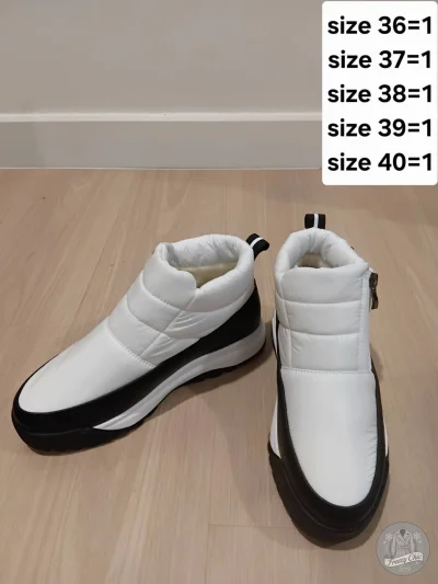 เช่าเสื้อโค้ท Freezy Chic Coat รองเท้าลุยหิมะหญิง-0745BPWT ผ้าโพลีเอสเตอร์ สีขาว รุ่น 0745BPWT39