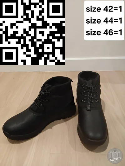 รองเท้าลุยหิมะหญิง  สีดำ