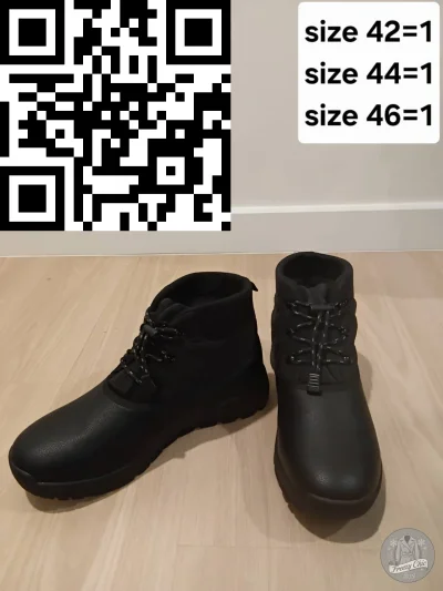 รองเท้าลุยหิมะหญิง  สีดำ