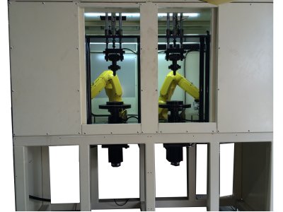 Disc Brake Painting Robot System