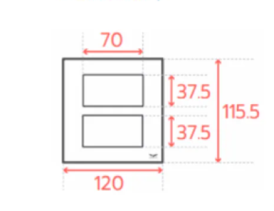 แผงหน้ากาก 6 ช่อง