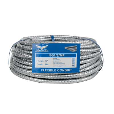 ท่อเหล็กอ่อนลายลูกฟูก สำหรับร้อยสายไฟ