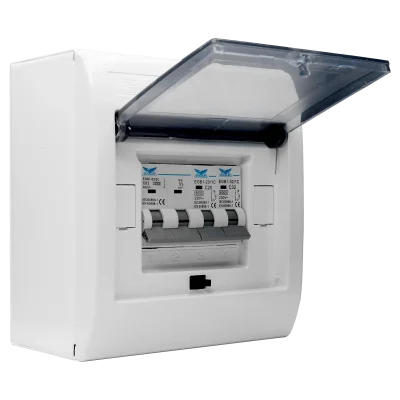 ชุดตู้ประกอบ เมนเบรกเกอร์ MCB 63A ลูกย่อย MCB 2 ตัว (20A, 32A)