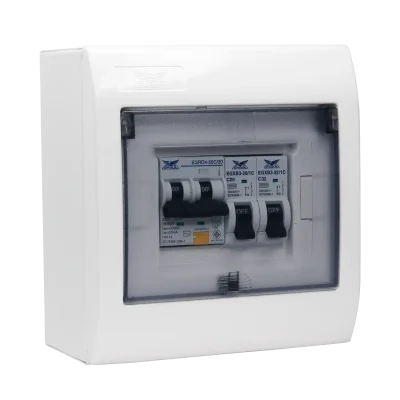 ชุดตู้ประกอบ เมนเบรกเกอร์ RCBO 50A ลูกย่อย MCB 2 ตัว (20A, 32A)