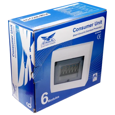 ชุดตู้ประกอบ เมนเบรกเกอร์ MCB 63A ลูกย่อย MCB 4 ตัว (10A, 16A, 20A, 32A)