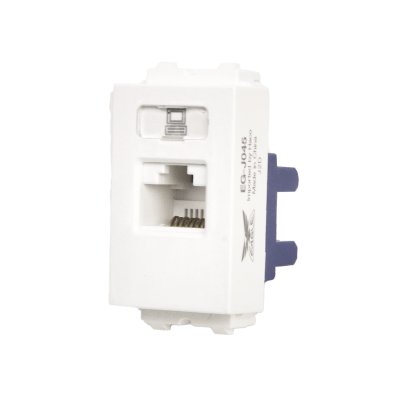 เต้ารับคอมพิวเตอร์ (แคตไฟว์อี) ขนาด 1 ช่อง