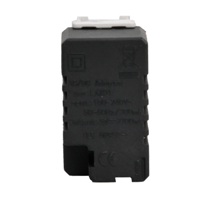 เต้ารับ USB-A 2 ช่อง 2.1 แอมป์ 5 โวลต์