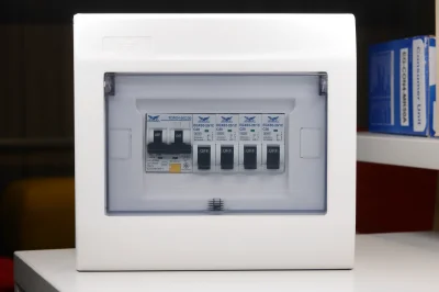 ชุดตู้ประกอบ เมนเบรกเกอร์ RCBO 50A ลูกย่อย MCB 4 ตัว (10A, 16A, 20A, 32A)