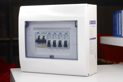 ชุดตู้ประกอบ เมนเบรกเกอร์ RCBO 50A ลูกย่อย MCB 4 ตัว (10A, 16A, 20A, 32A)