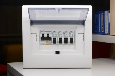 ชุดตู้ประกอบ เมนเบรกเกอร์ RCBO 50A ลูกย่อย MCB 4 ตัว (10A, 16A, 20A, 32A)