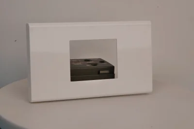 แผงหน้ากาก 2 ช่องกลาง