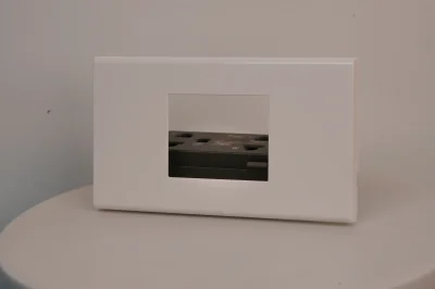 แผงหน้ากาก 2 ช่องกลาง