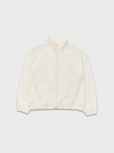 Nylon Lace Jacket Off White