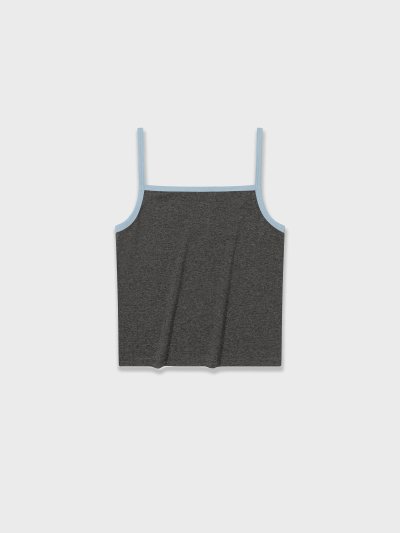 Grey-Blue Knit Camisole
