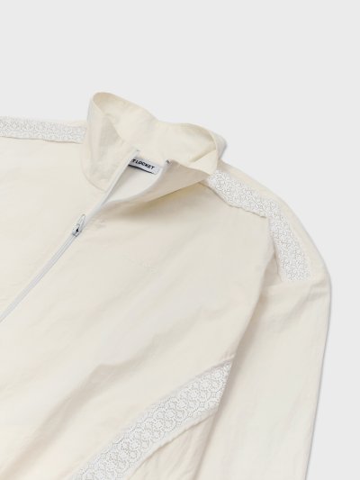 Nylon Lace Jacket Off White