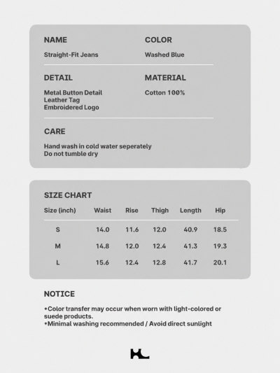 Straight-Fit Jeans