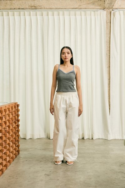 Banding Pants Off White