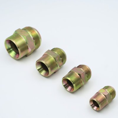 ข้อต่อไฮดรอลิค Hydraulic Male เกลียว BSPT 1 ข้าง x เกลียว JIC37 1 ข้าง (ขนาด 1/4" จนถึง 2")