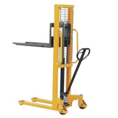 รถยกพาเลทสูง รถยกแฮนด์สแตกเกอร์ รถยกไฮดรอลิก แบบใช้เท้าเหยียบ Hand stacker1000กก.ยกสูง1.6m 53328