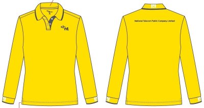 เสื้อโปโลแขนยาวหญิง