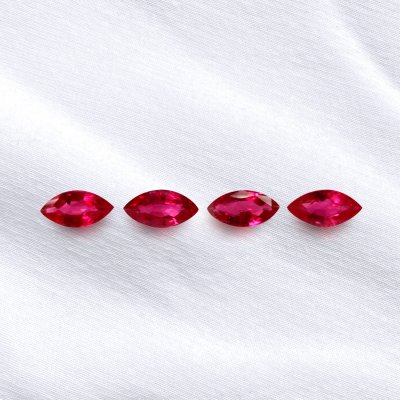 Marquise Cherry Red Ruby