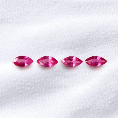 Marquise Pinkish Red Ruby