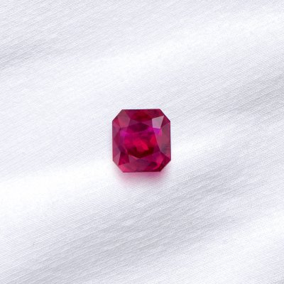 Octagon Ruby 4.34 ct.