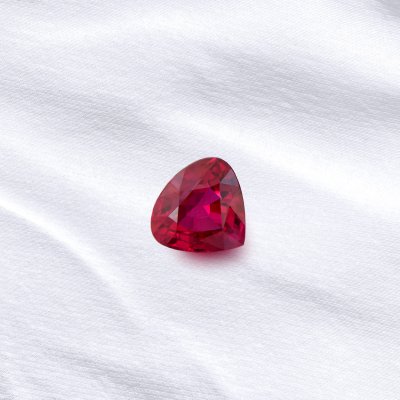 Pear Ruby 3.00 ct.