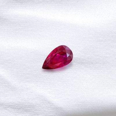 Pear Ruby 3.03 ct.