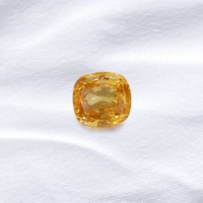 Cushion Yellow Sapphire 10.03 ct.