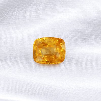 Cushion Yellow Sapphire 31.70 ct.