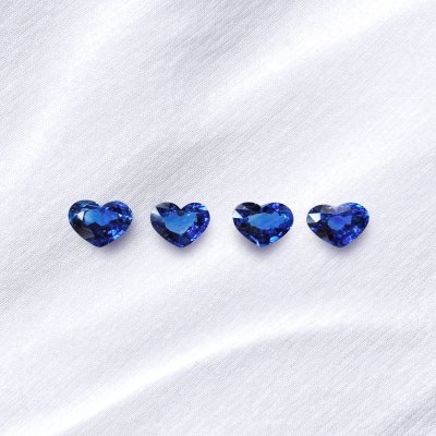 Heart Light Blue Sapphire