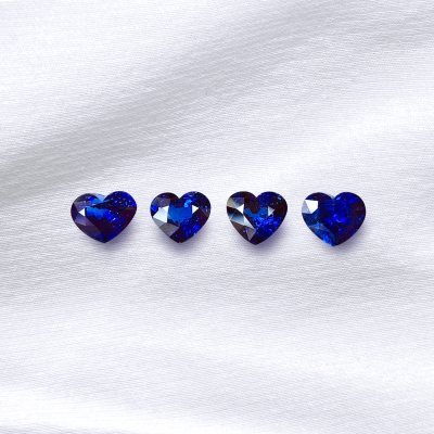 Heart Royal Blue Sapphire