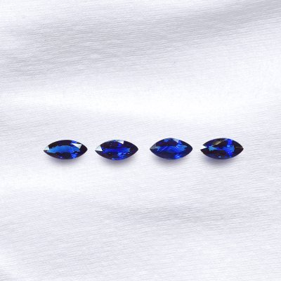 Marquise Cornflower Blue Sapphire