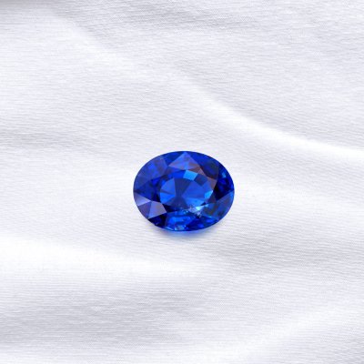 Oval Blue Sapphire 8.43 ct.