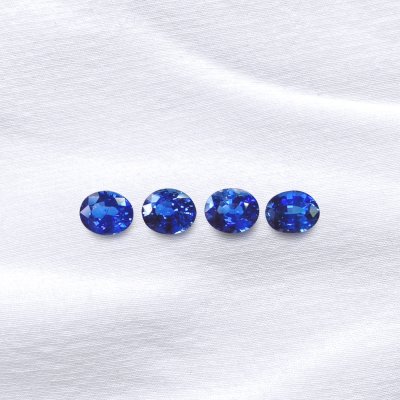 Oval Light Blue Sapphire