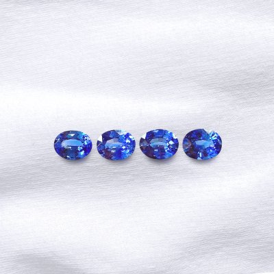 Oval Pale Blue Sapphire