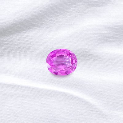 Oval Pink Sapphire 5.61 ct.