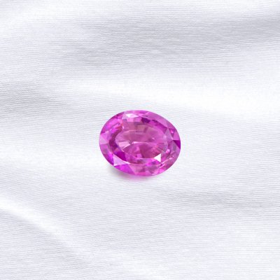 Oval Pink Sapphire 5.62 ct.