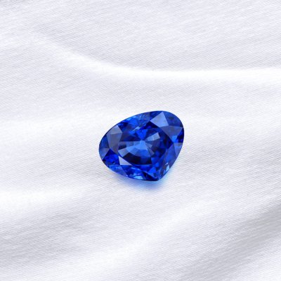 Pear Blue Sapphire 6.97 ct.