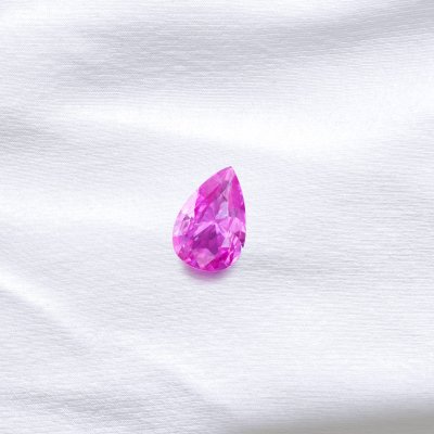 Pear Pink Sapphire 3.11 ct.
