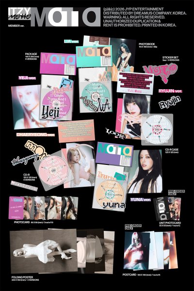 ITZY - 12th EP Motto _ MEMBER Ver