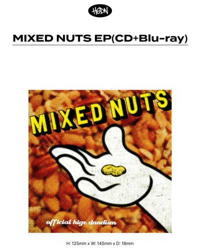 [OFFICIAL HIGE DANDISM 2026 ASIA POP-UP] - MIXED NUTS EP(CD+Blu-ray)