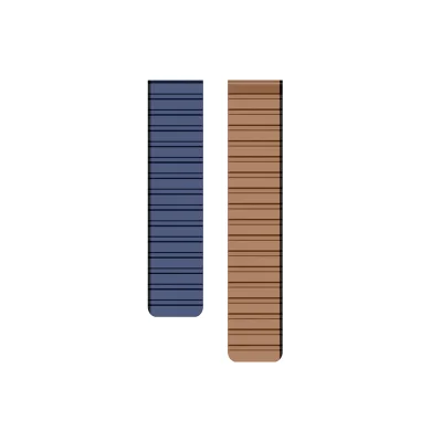 สายนาฬิกาแม่เหล็ก Kieslect Smart Watch Strap 22mm สีน้ำเงินกาแฟ-ดำ 4