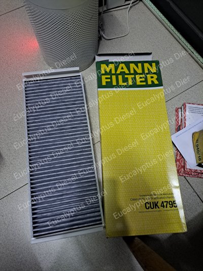 AIR FILTER CUK4795 MANN FILTER