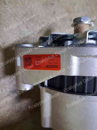 ALTENATOR DEUTZ 01183850