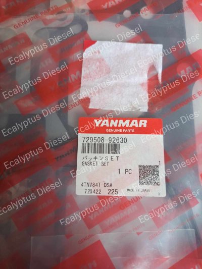 GASKET FULL SET YANMAR 4TNV84T 729508-92630