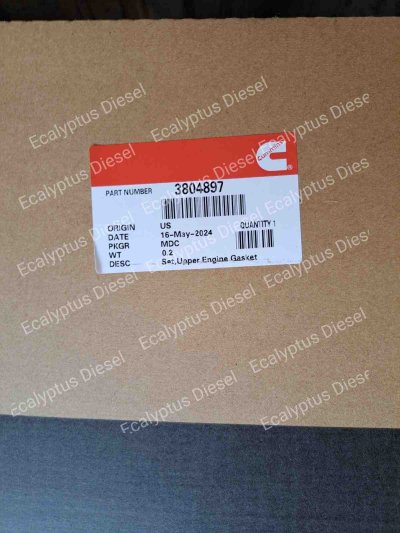 GASKET SET LOWER & UPPER CUMMINS 6BT 3802376 + 3804897