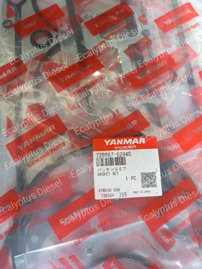 GASKET SET YANMAR 4TNV98 729907-92940